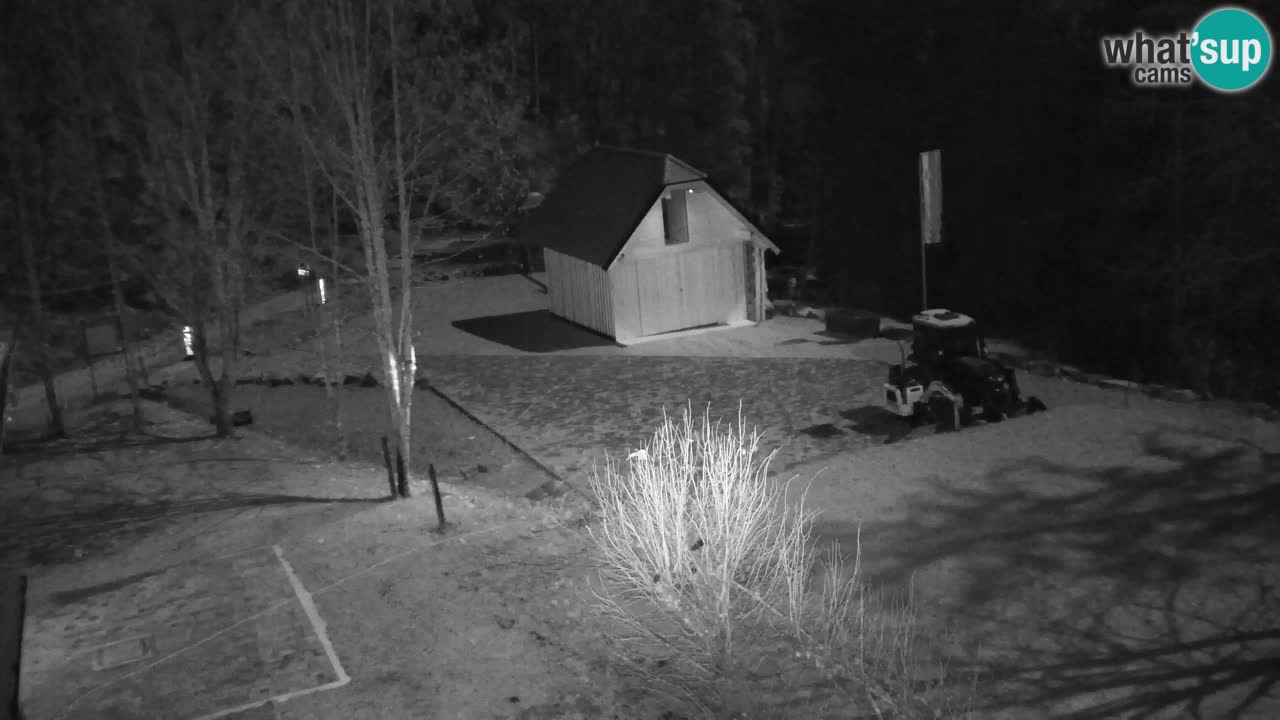 Webcam Lukanja – Pohorje houses a Water village