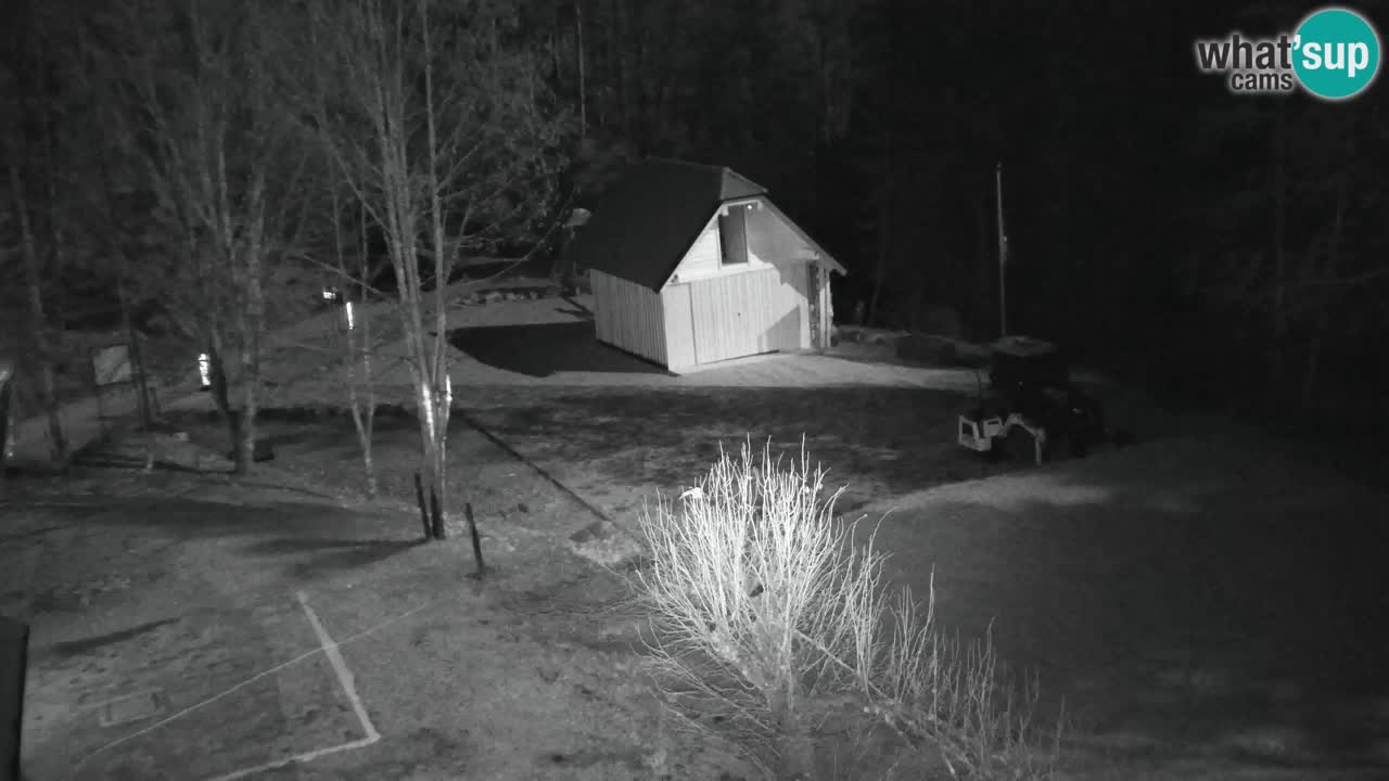 Webcam Lukanja – Pohorje houses a Water village