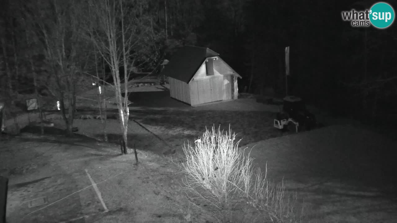 Webcam Lukanja – Pohorje houses a Water village