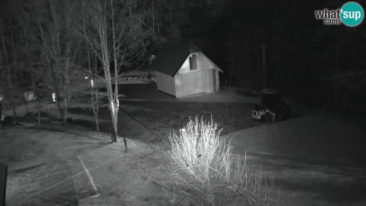 Webcam Lukanja – Pohorje houses a Water village