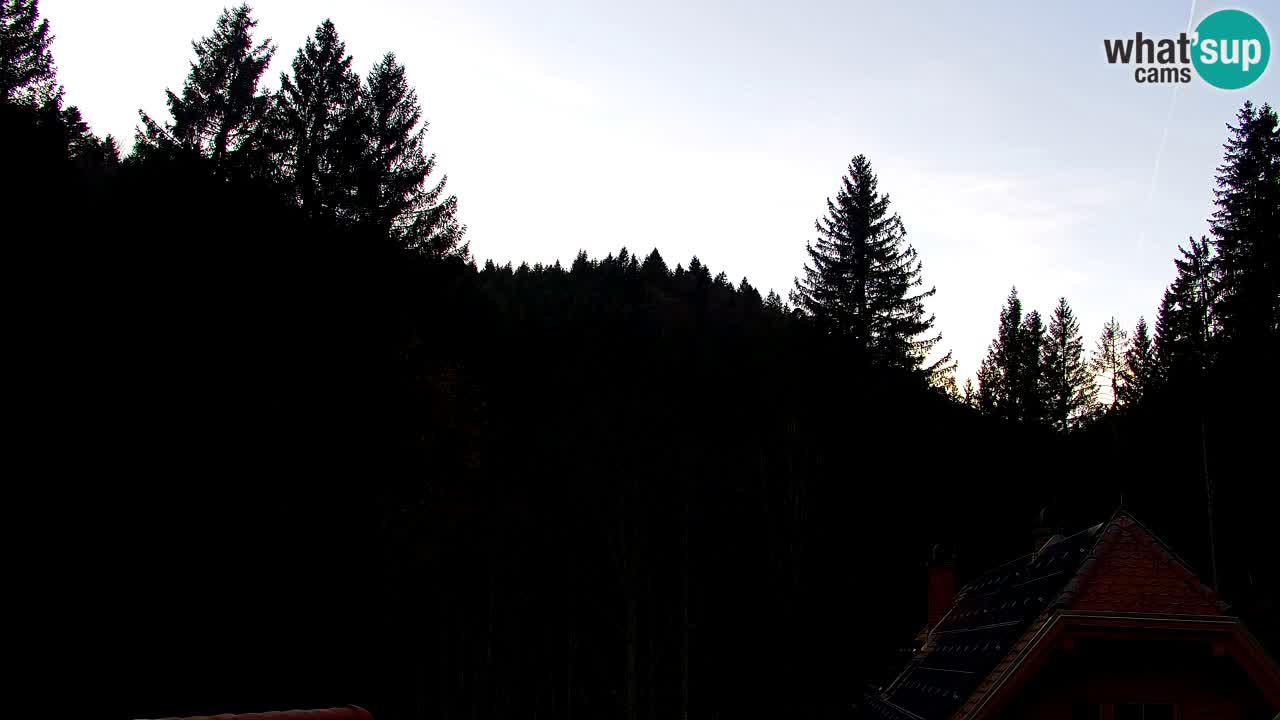 Webcam Lukanja – Pohorje houses a Water village