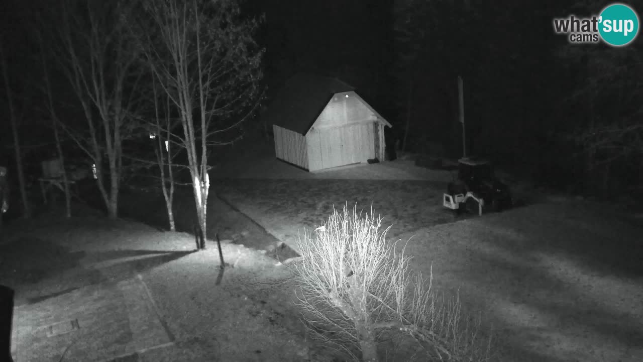 Webcam Lukanja – Pohorje houses a Water village