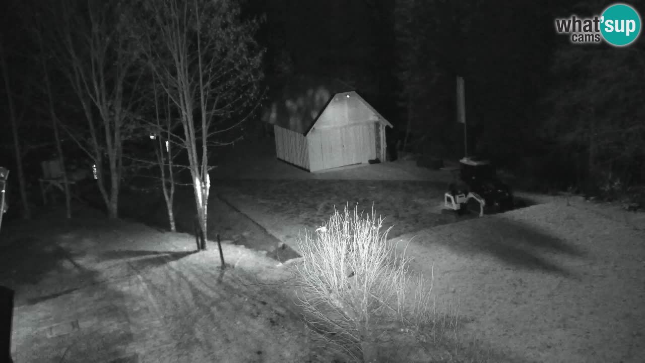 Webcam Lukanja – Pohorje houses a Water village