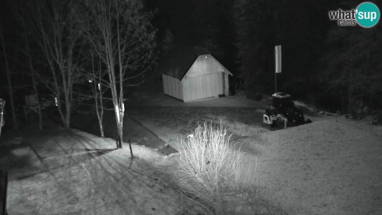 Webcam Lukanja – Pohorje houses a Water village