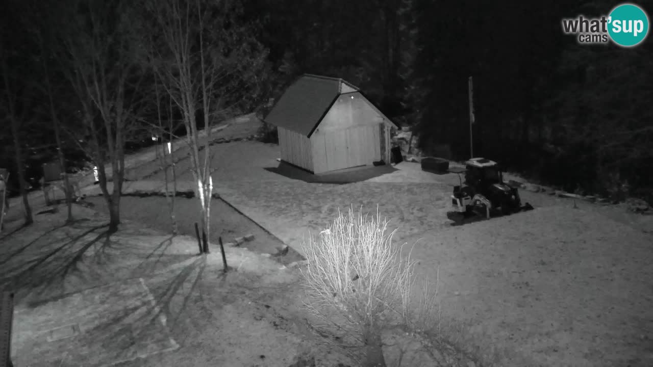 Webcam Lukanja – Pohorje houses a Water village