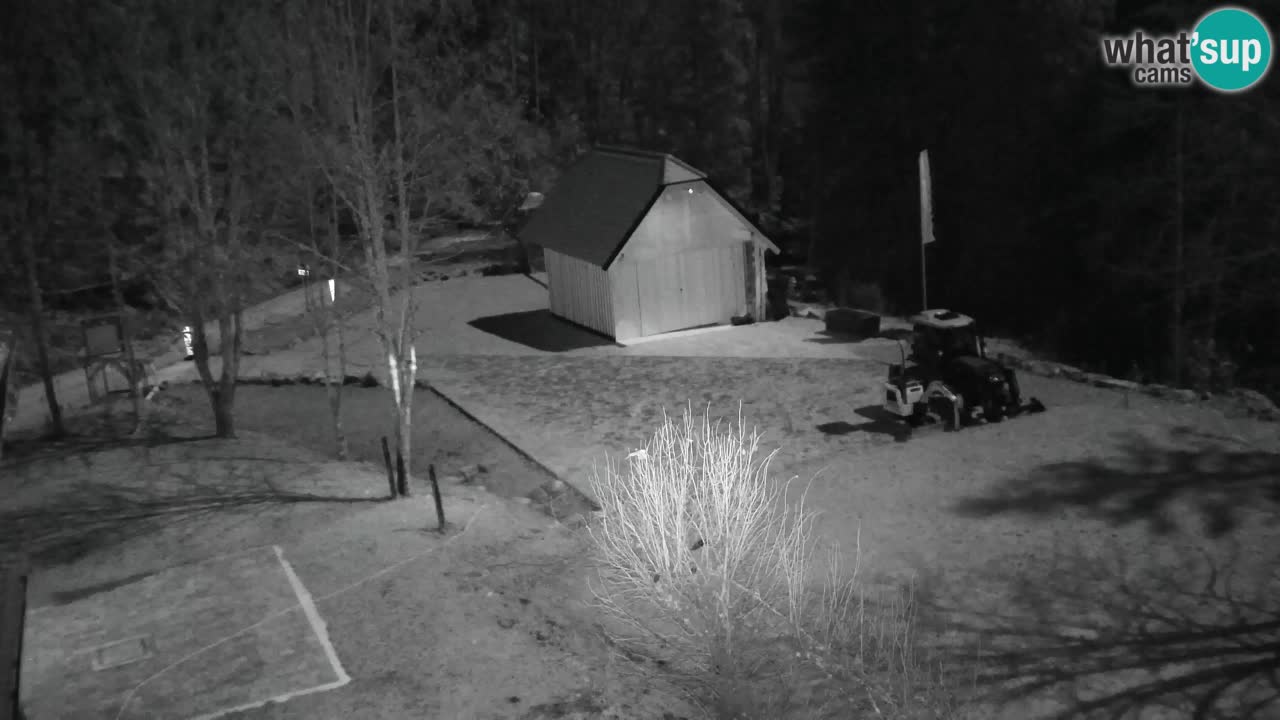 Webcam Lukanja – Pohorje houses a Water village