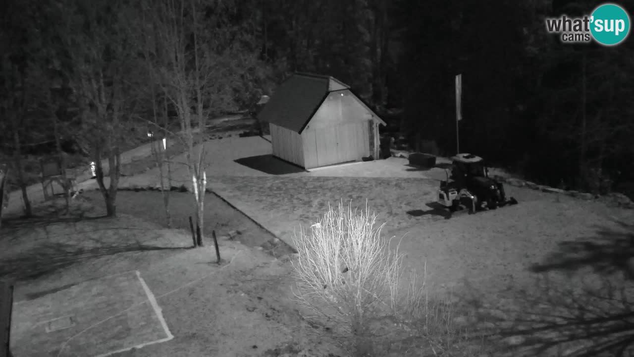 Webcam Lukanja – Pohorje houses a Water village