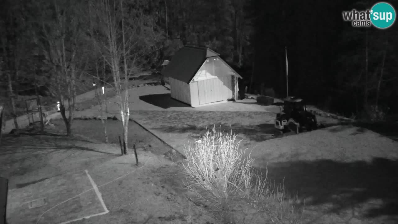 Webcam Lukanja – Pohorje houses a Water village