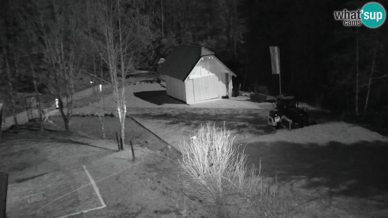 Webcam Lukanja – Pohorje houses a Water village