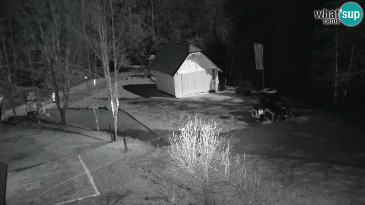 Webcam Lukanja – Pohorje houses a Water village