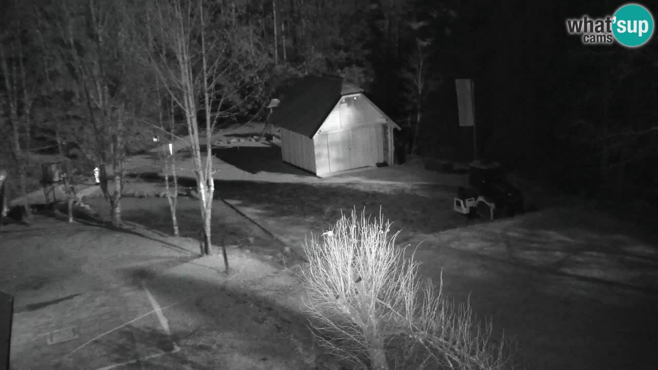 Webcam Lukanja – Pohorje houses a Water village