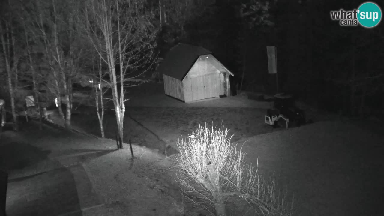 Webcam Lukanja – Pohorje houses a Water village