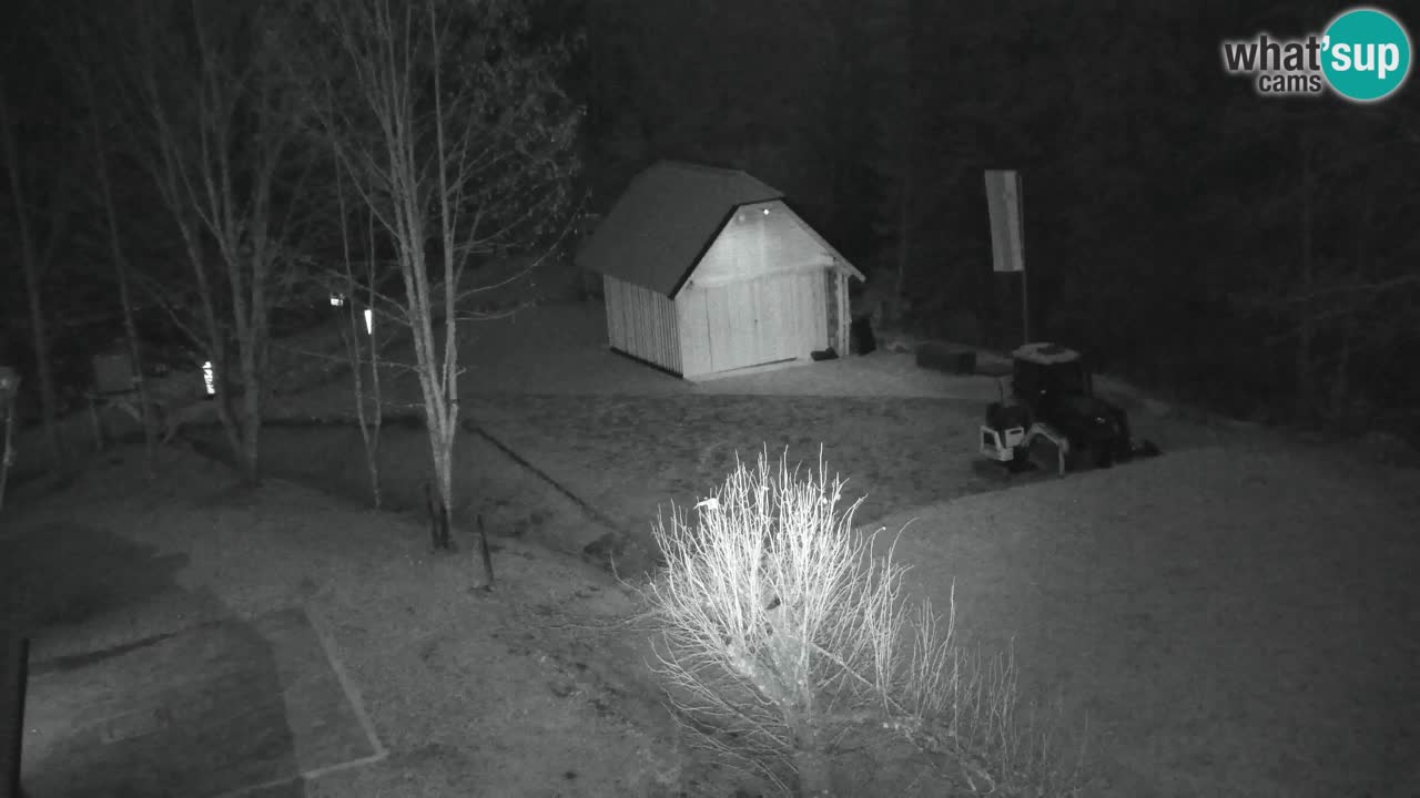 Webcam Lukanja – Pohorje houses a Water village