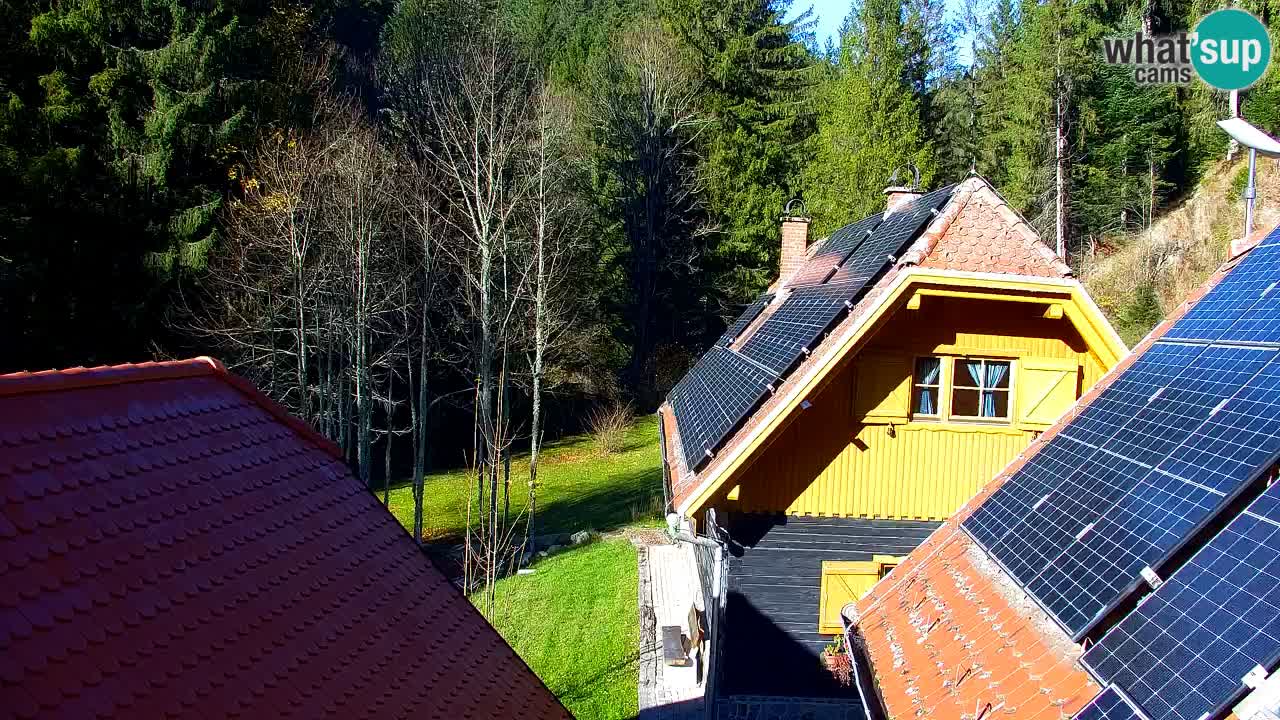 Spletna kamera Lukanja – Water Village | Pohorje Houses