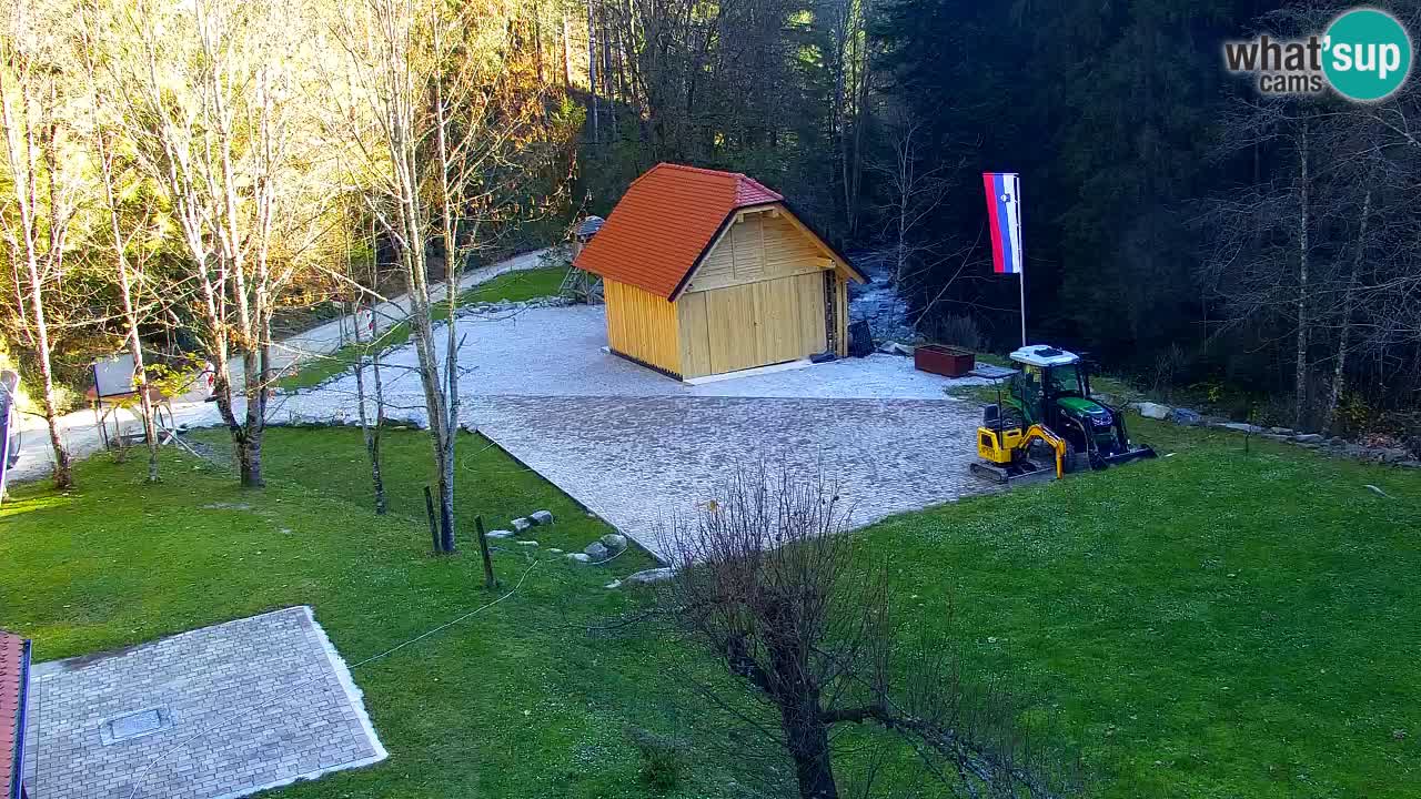 Webcam Lukanja – Pohorje houses a Water village