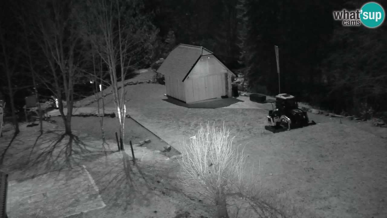 Webcam Lukanja – Pohorje houses a Water village