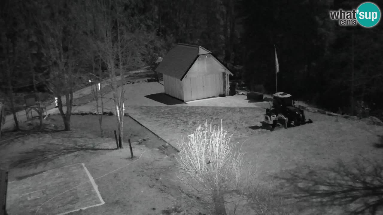 Webcam Lukanja – Pohorje houses a Water village