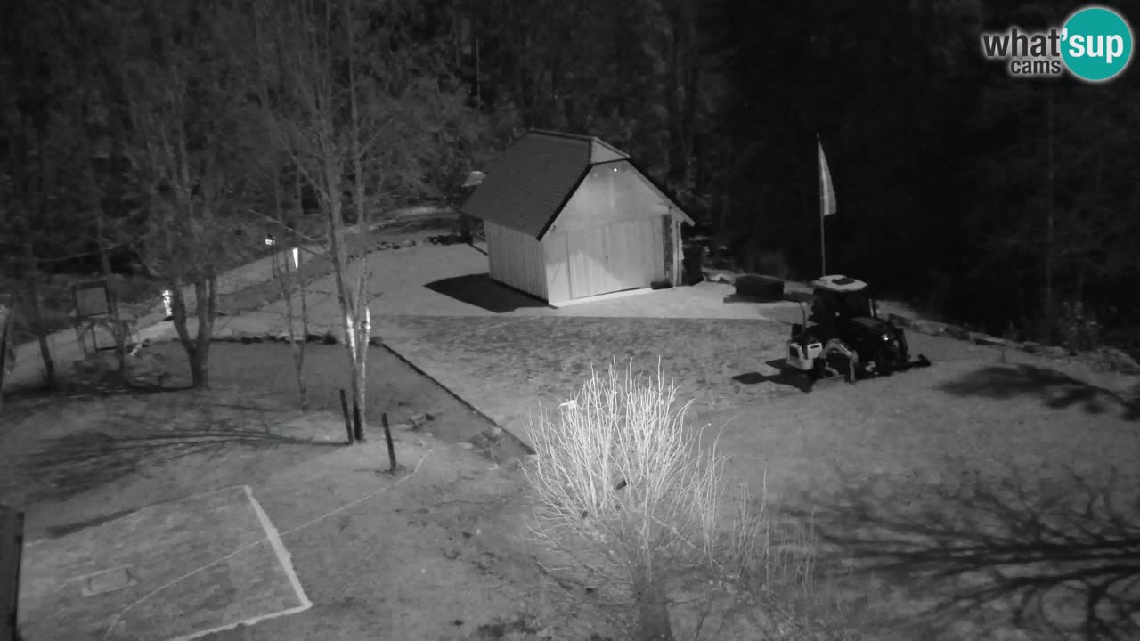 Webcam Lukanja – Pohorje houses a Water village