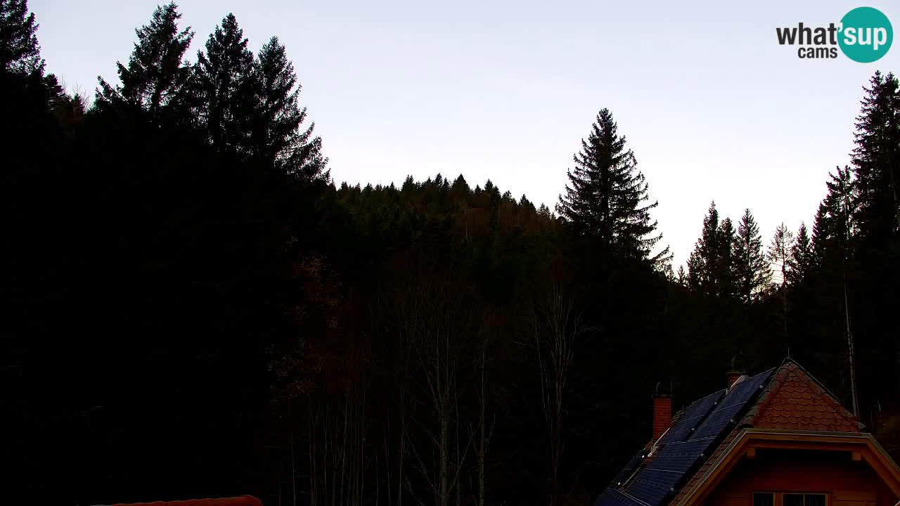 Spletna kamera Lukanja – Water Village | Pohorje Houses