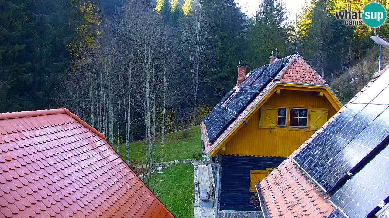 Spletna kamera Lukanja – Water Village | Pohorje Houses