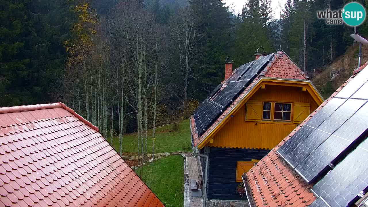 Webcam Lukanja – Pohorje houses a Water village