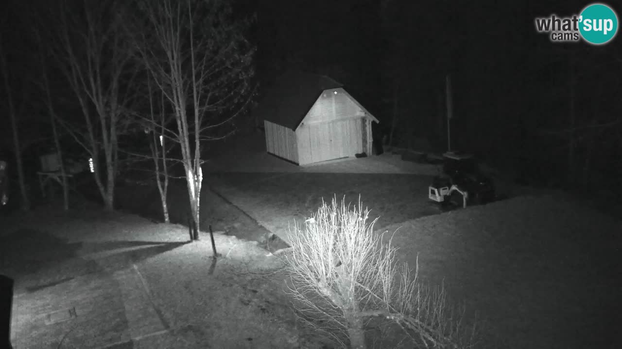 Webcam Lukanja – Pohorje houses a Water village