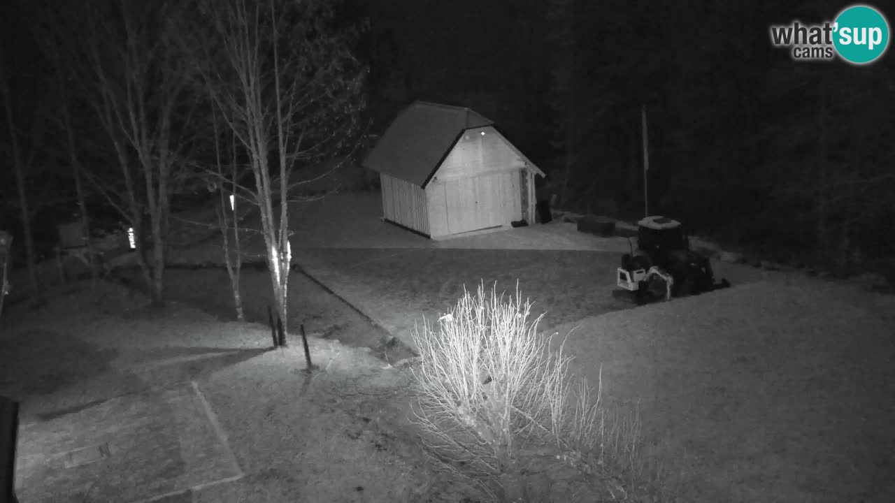 Webcam Lukanja – Pohorje houses a Water village