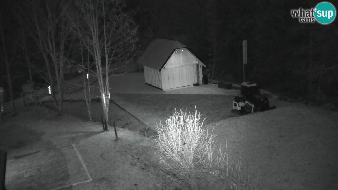 Webcam Lukanja – Pohorje houses a Water village