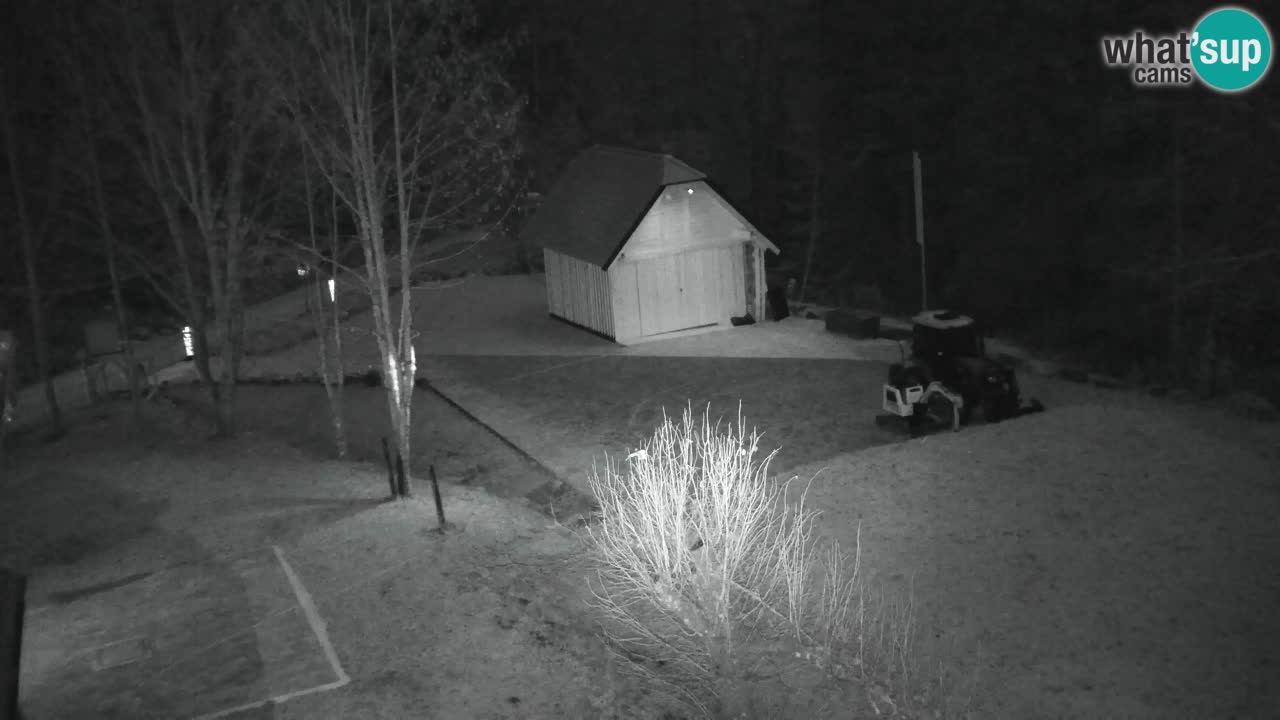 Webcam Lukanja – Pohorje houses a Water village