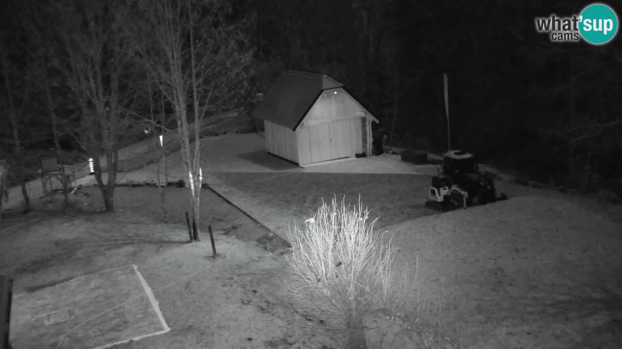 Webcam Lukanja – Pohorje houses a Water village