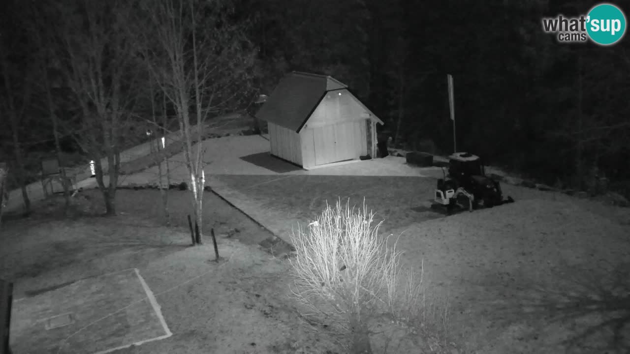 Webcam Lukanja – Pohorje houses a Water village