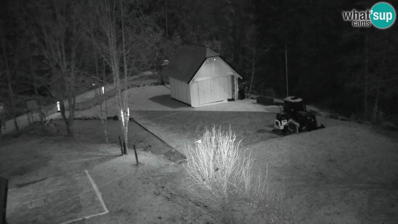 Webcam Lukanja – Pohorje houses a Water village