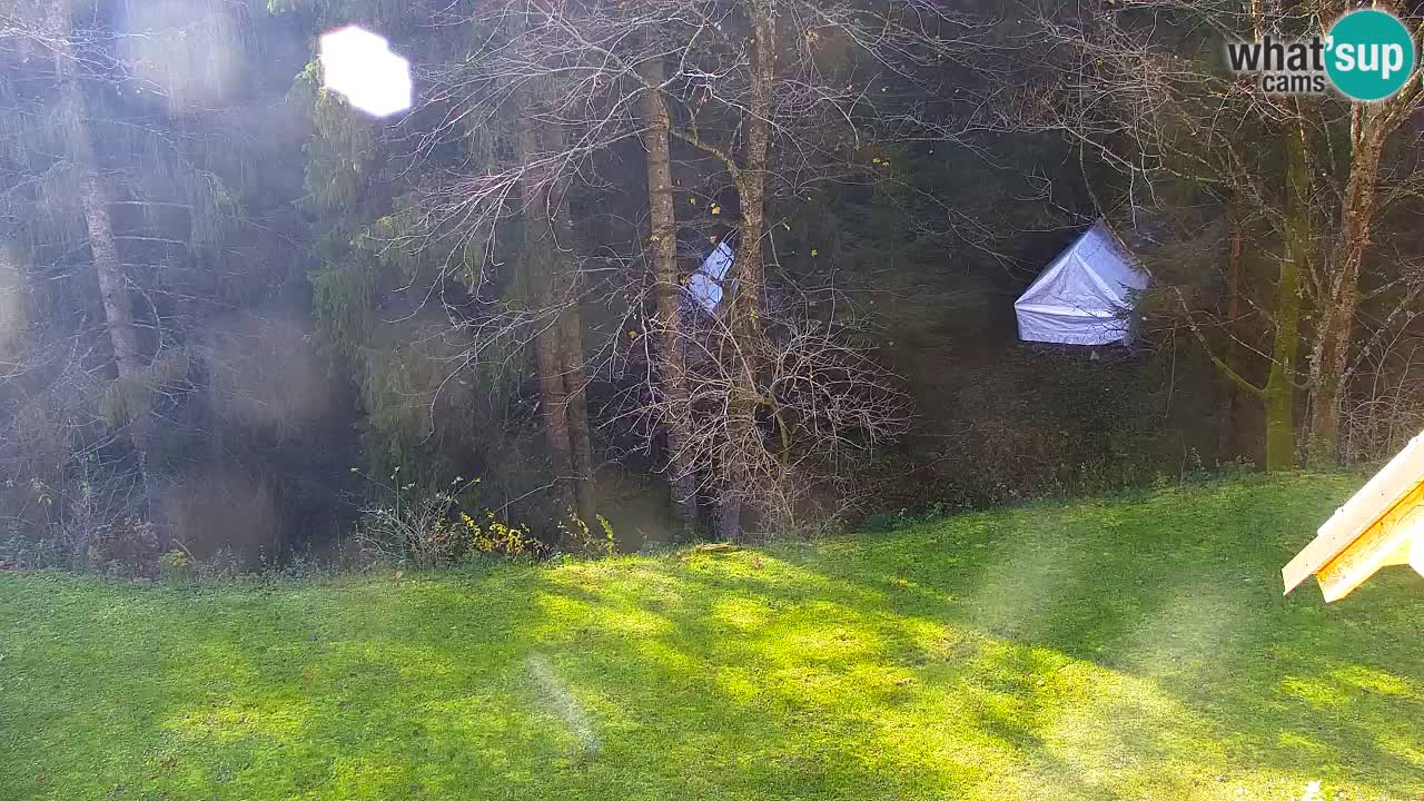 Webcam Lukanja – Pohorje houses a Water village