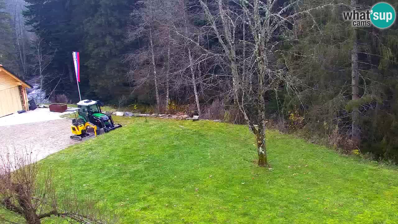 Webcam Lukanja – Pohorje houses a Water village