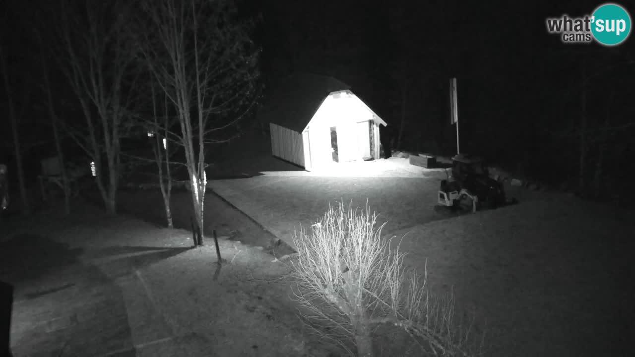 Webcam Lukanja – Pohorje houses a Water village