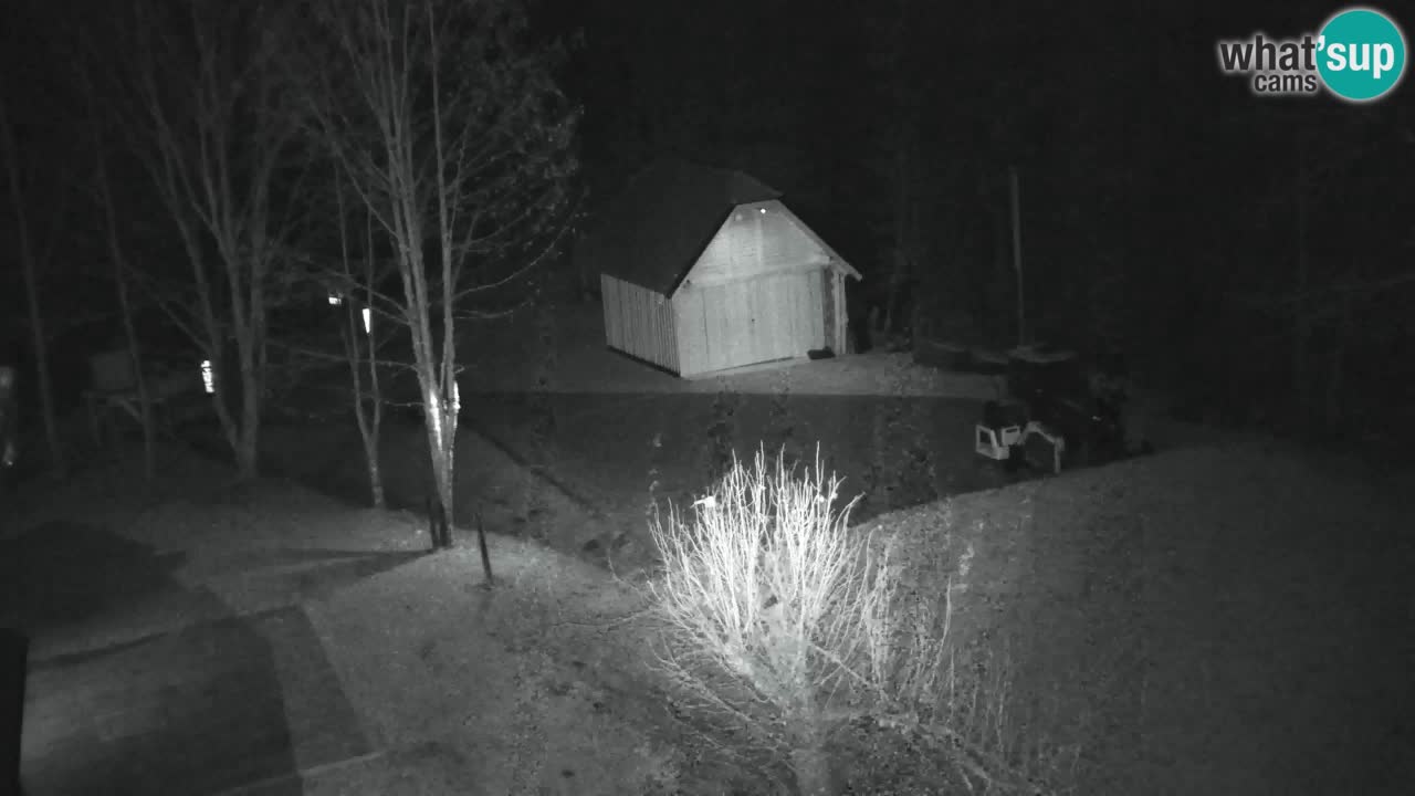 Webcam Lukanja – Pohorje houses a Water village