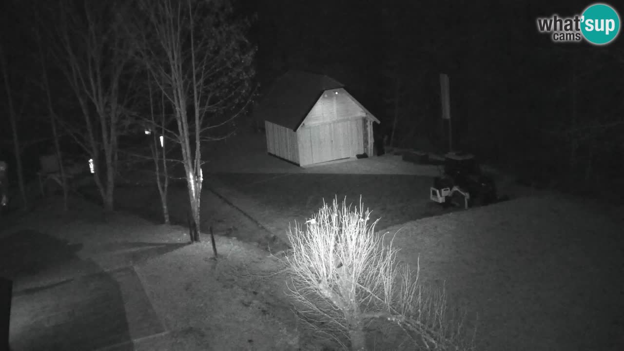 Webcam Lukanja – Pohorje houses a Water village