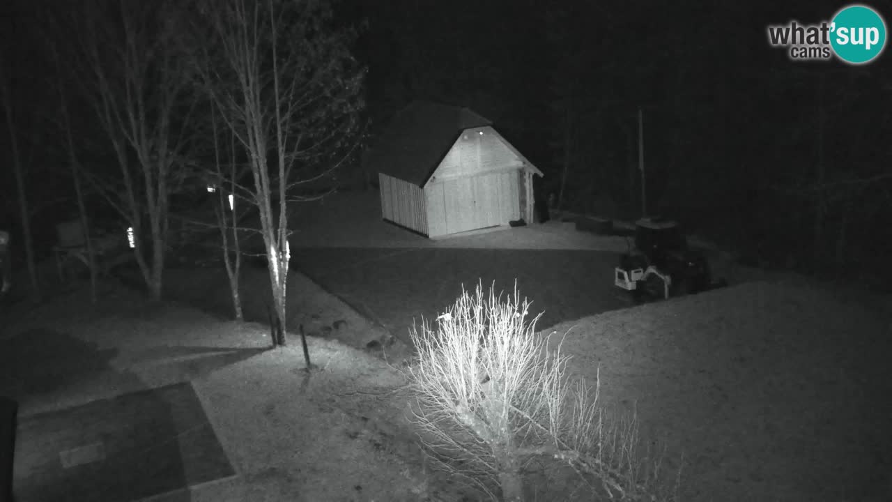 Webcam Lukanja – Pohorje houses a Water village