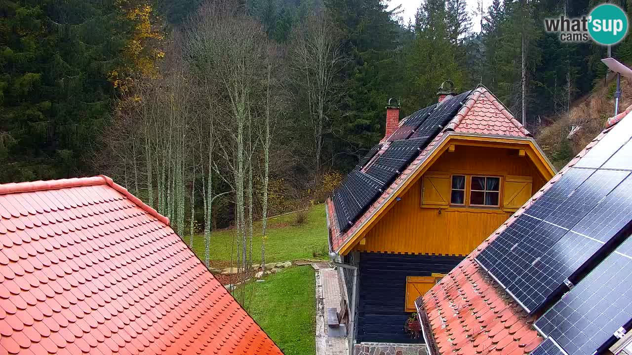 Spletna kamera Lukanja – Water Village | Pohorje Houses