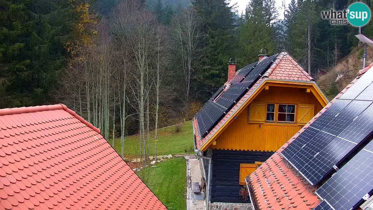 Spletna kamera Lukanja – Water Village | Pohorje Houses