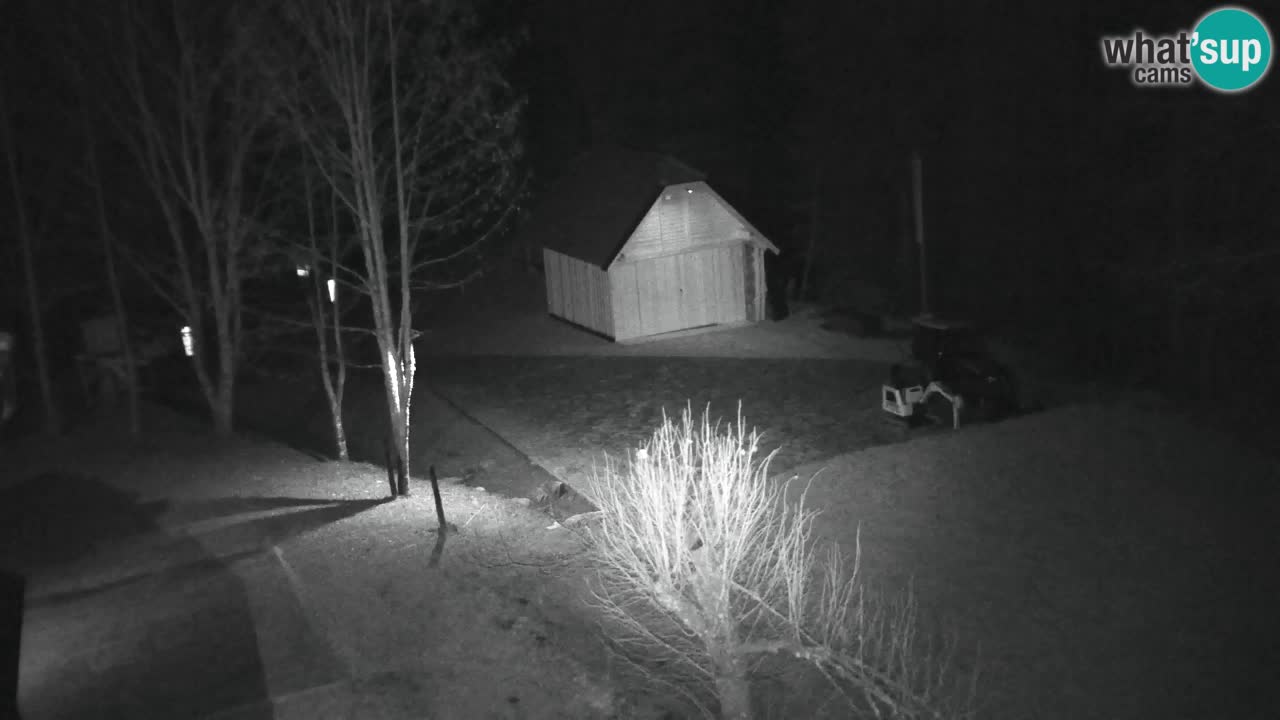 Webcam Lukanja – Pohorje houses a Water village