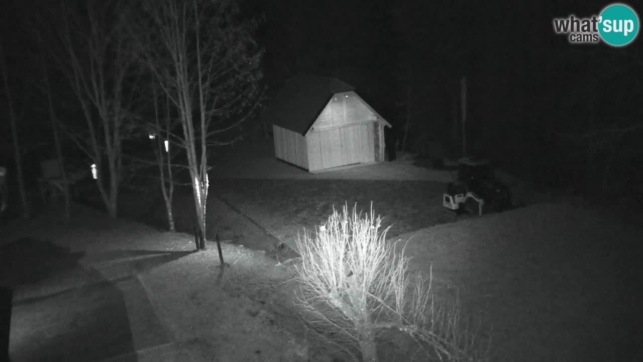 Webcam Lukanja – Pohorje houses a Water village