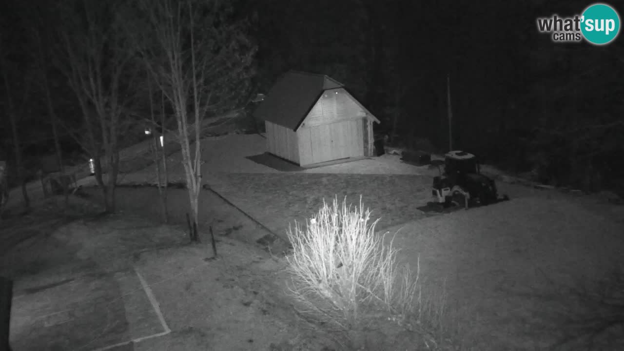 Webcam Lukanja – Pohorje houses a Water village