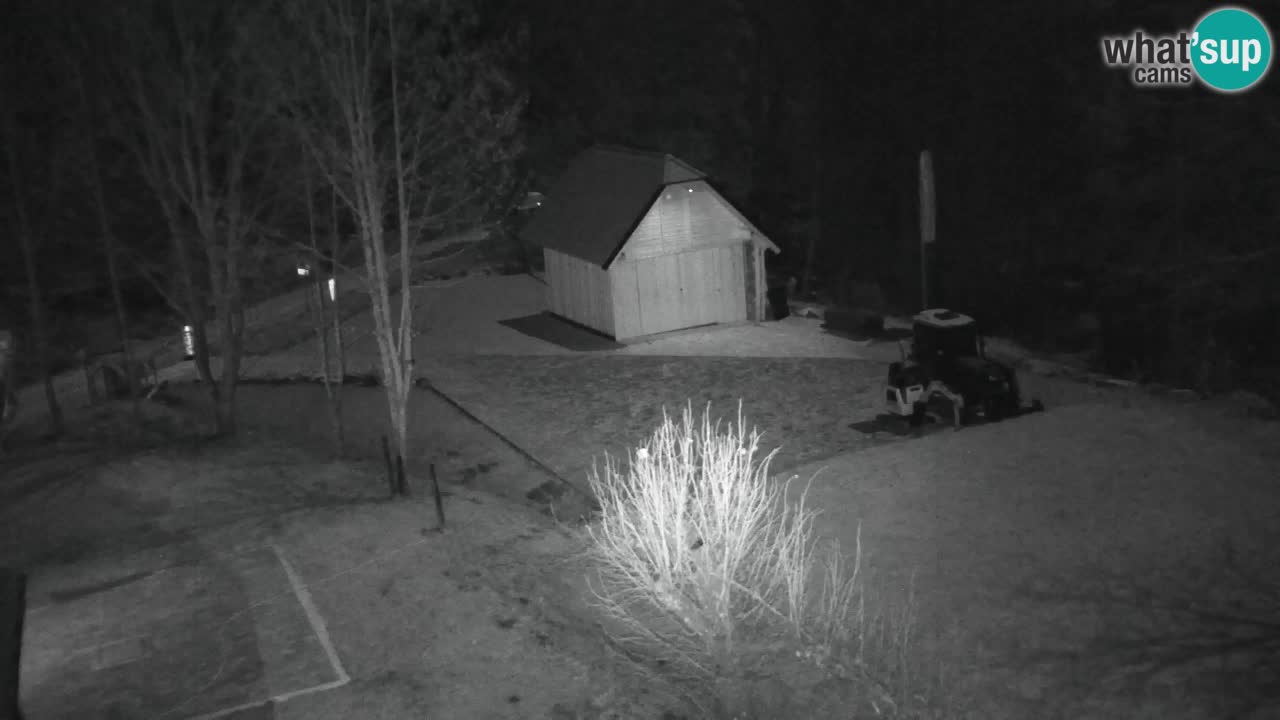 Webcam Lukanja – Pohorje houses a Water village