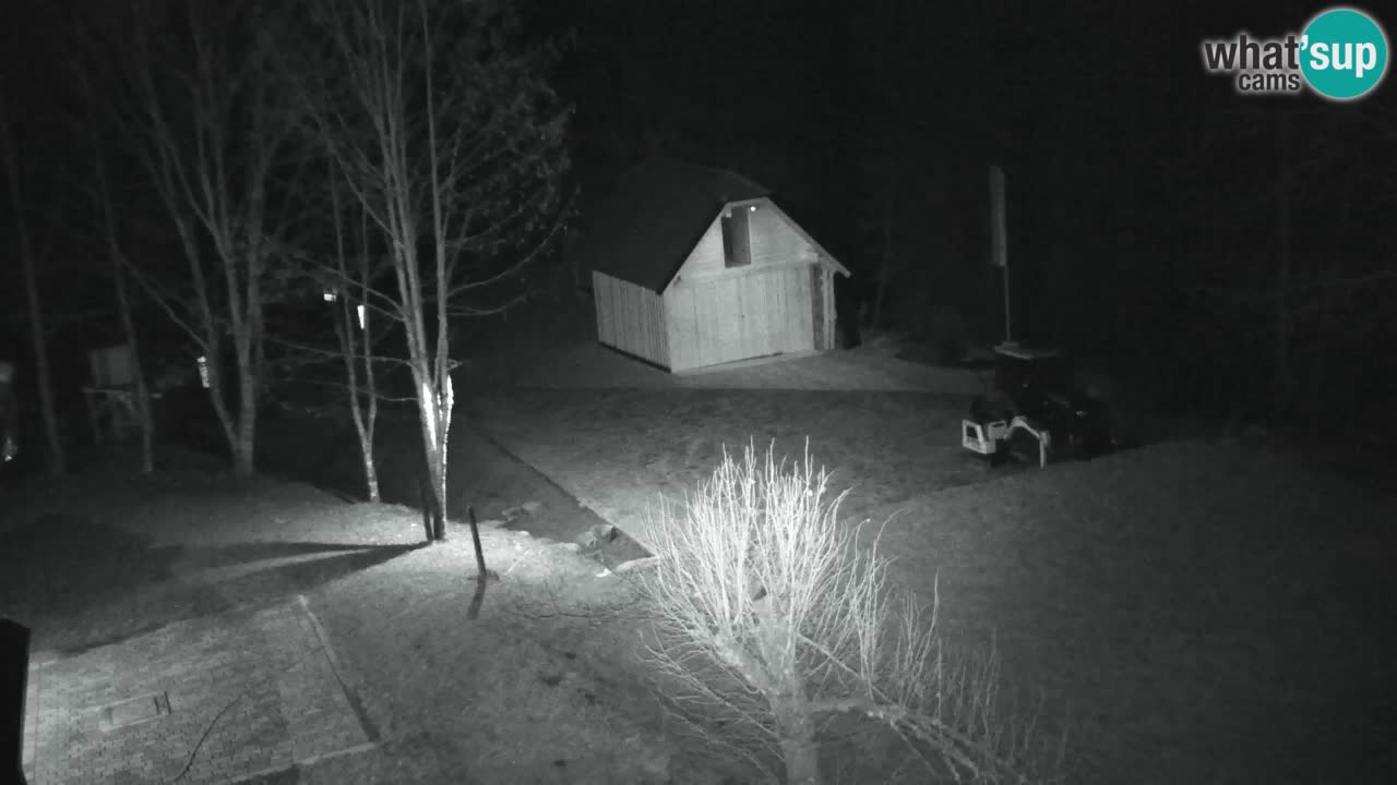 Webcam Lukanja – Pohorje houses a Water village