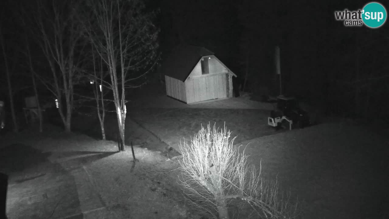 Webcam Lukanja – Pohorje houses a Water village