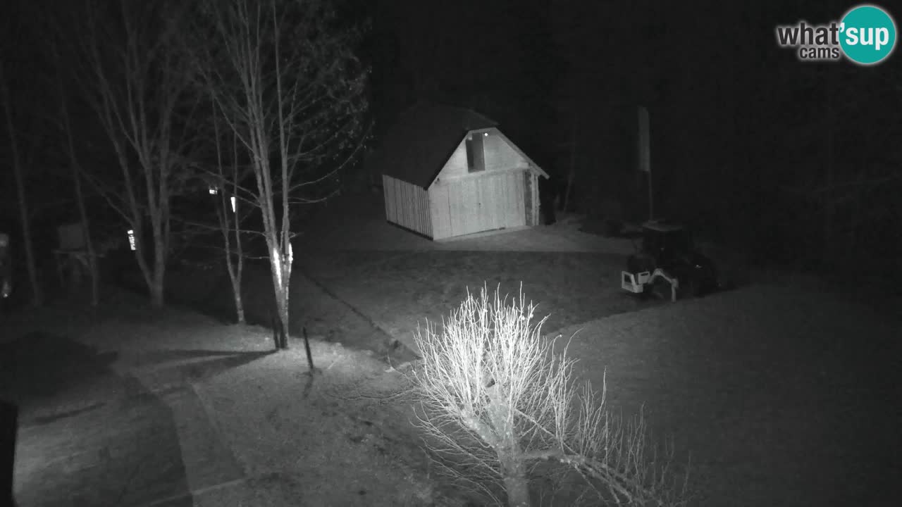 Webcam Lukanja – Pohorje houses a Water village