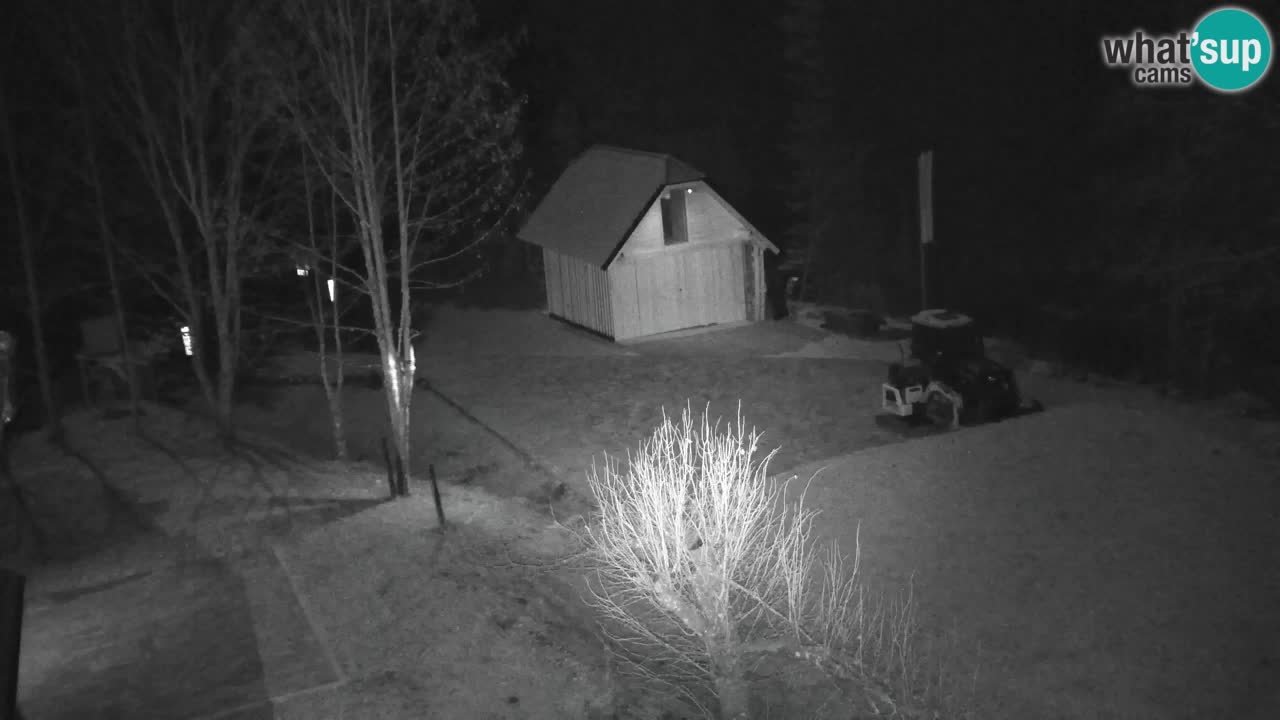 Webcam Lukanja – Pohorje houses a Water village