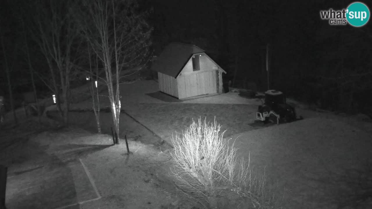 Webcam Lukanja – Pohorje houses a Water village