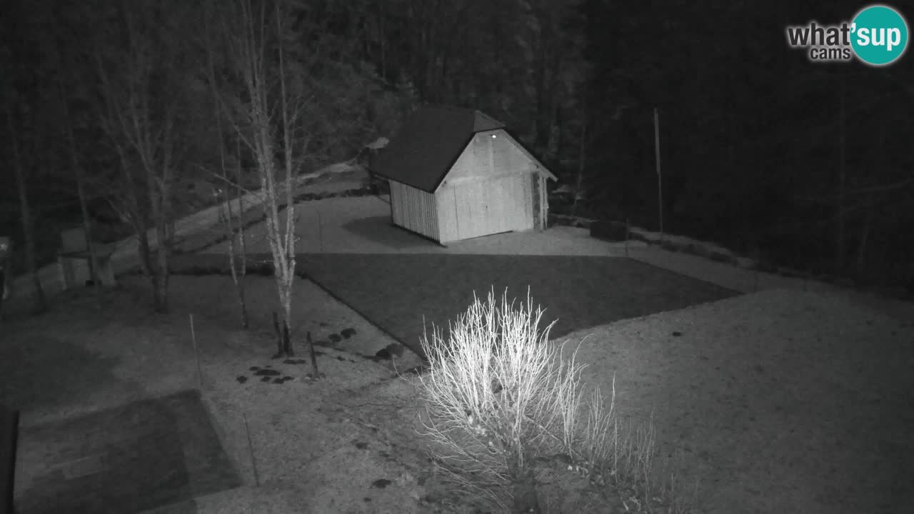 Webcam Lukanja – Pohorje houses a Water village